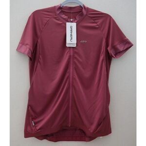 Louis Garneau 0820982-209 Women's Sz XL Magenta Zircon 3 Full Zip Jersey